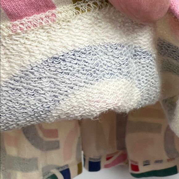 Hanna Andersson rainbow Frenchn terry sweatshirt rainbow print dress 2T (85 cm) - Picture 9 of 13